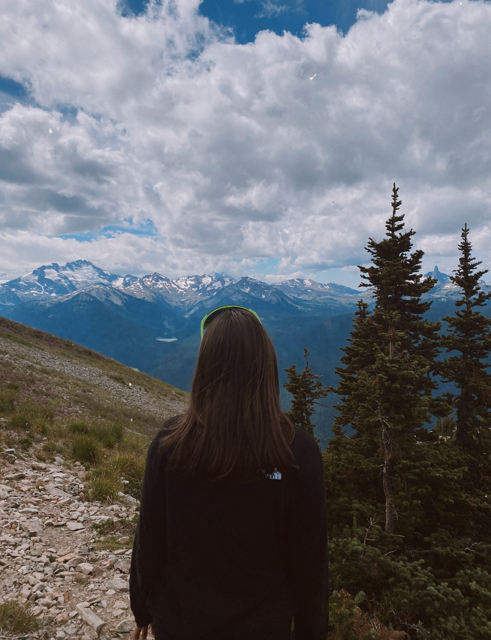 Morgan Leet in Whistler.