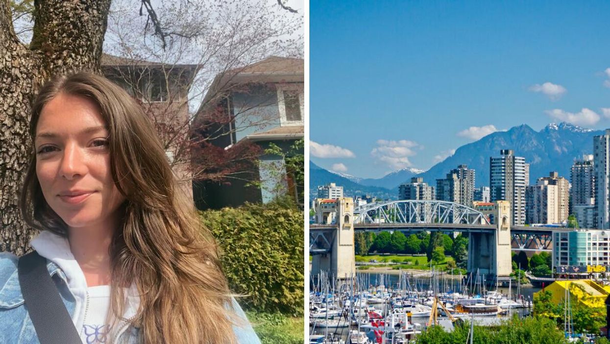 Morgan Leet. Right: Vancouver