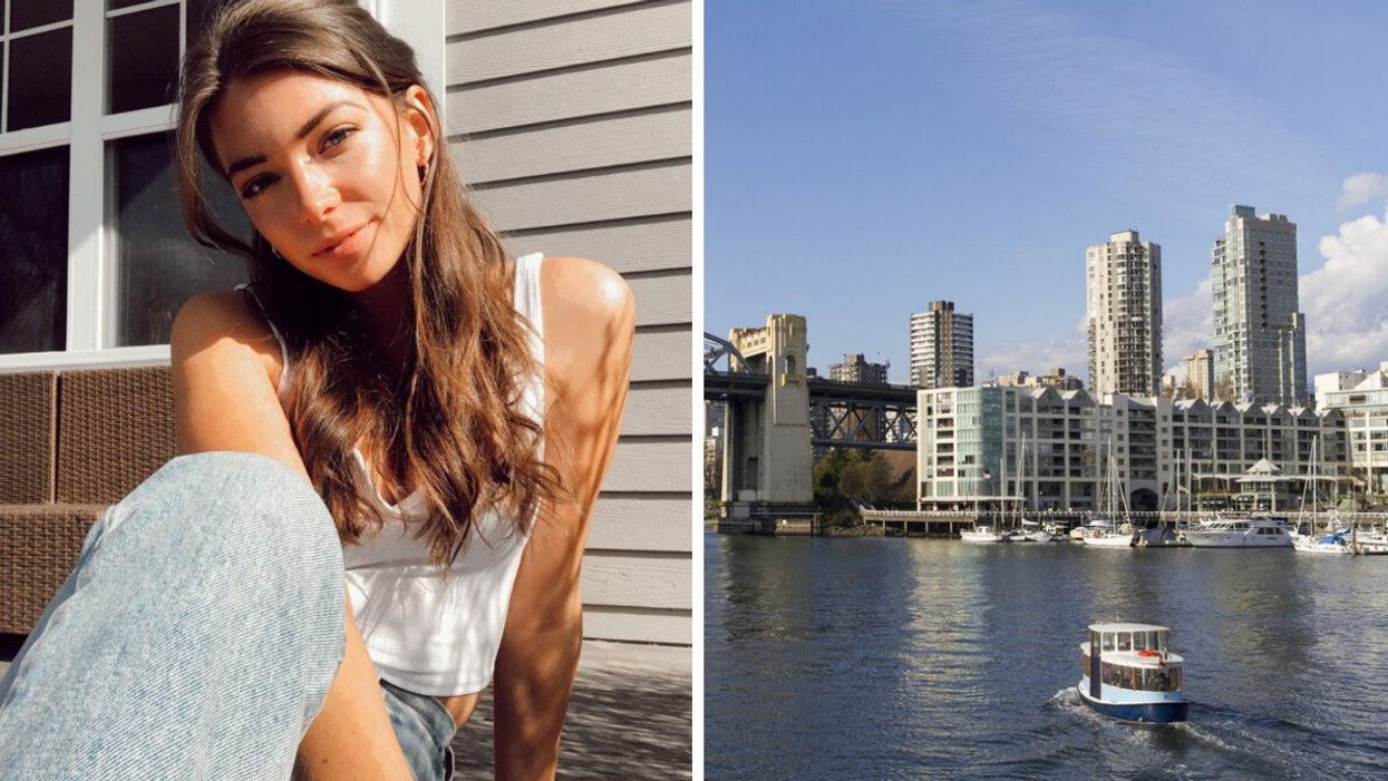 Morgan Leet. Right: Vancouver.