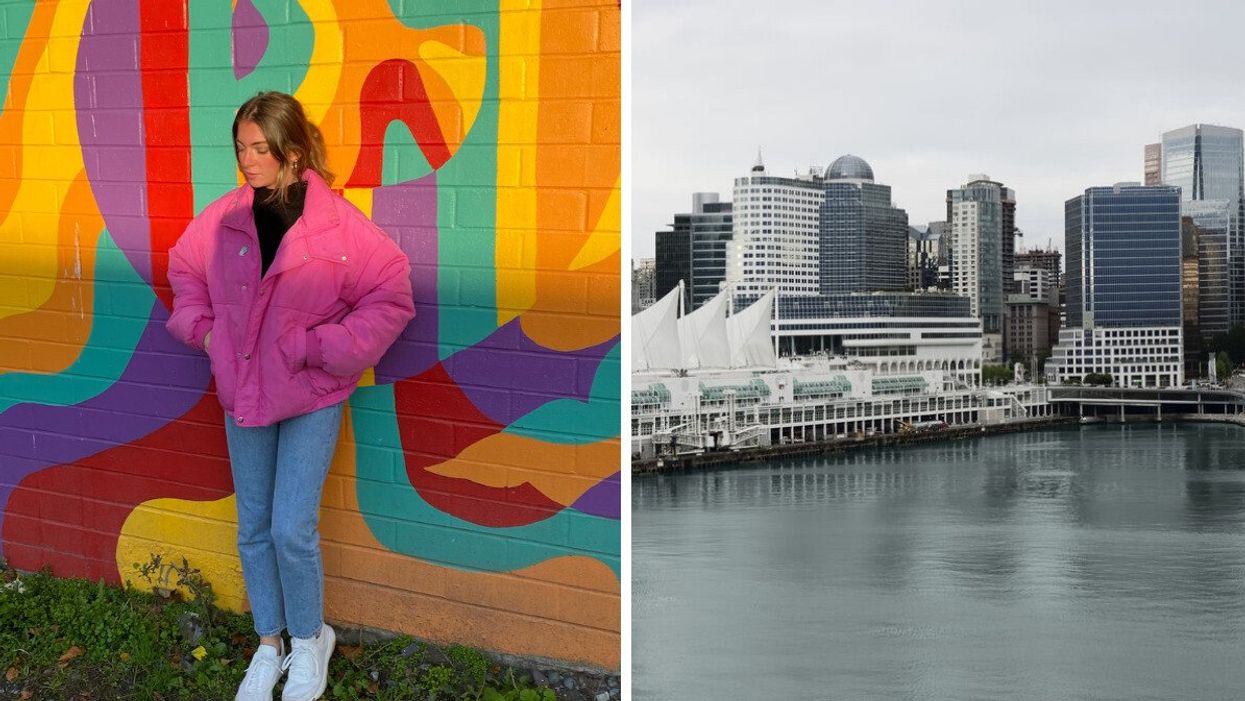 Morgan Leet. Right: Vancouver.