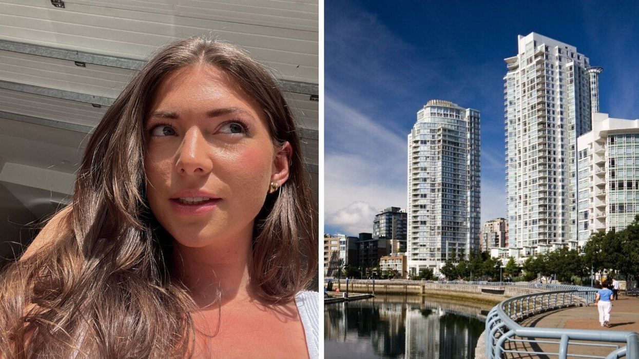 Morgan Leet. Right: Vancouver.