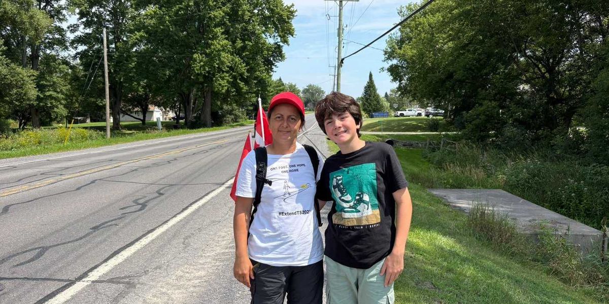 Mother, son march in protest as Turkish, Syrian nationals face immigration limbo Mother, son march in protest as Turkish, Syrian nationals face immigration limbo