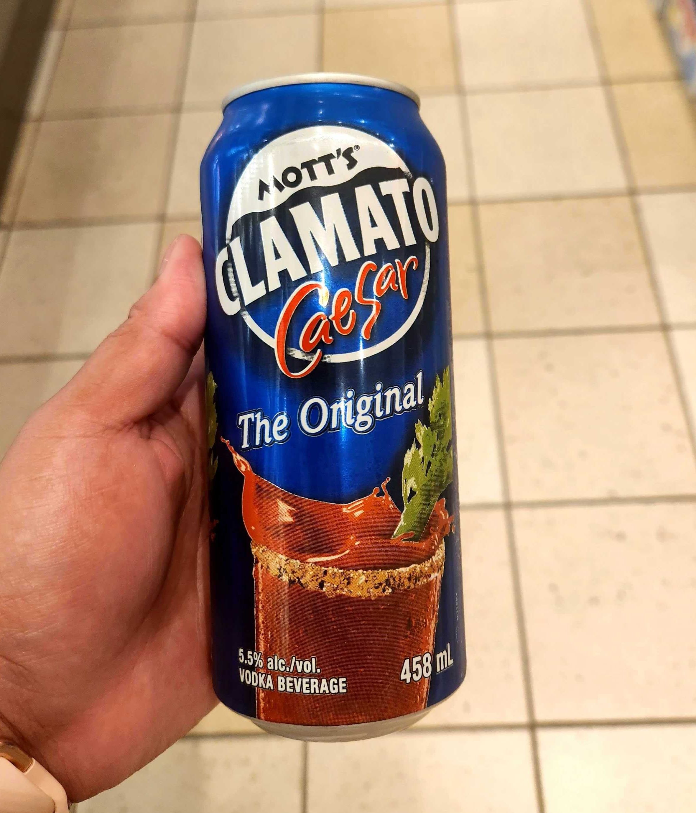 Mott's Clamato Original Caesar from the LCBO.