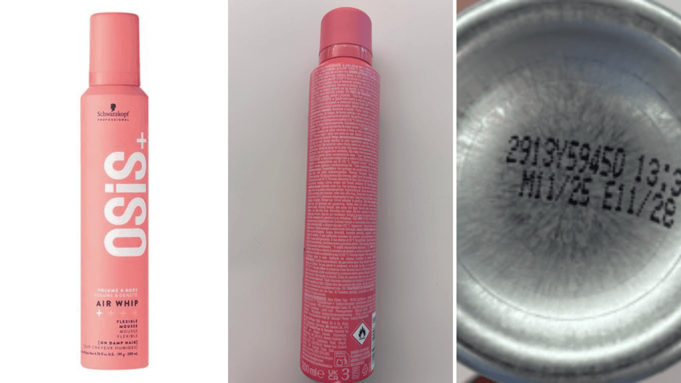 Mousse Professionnelle Osis Grip de Schwarzkopf.