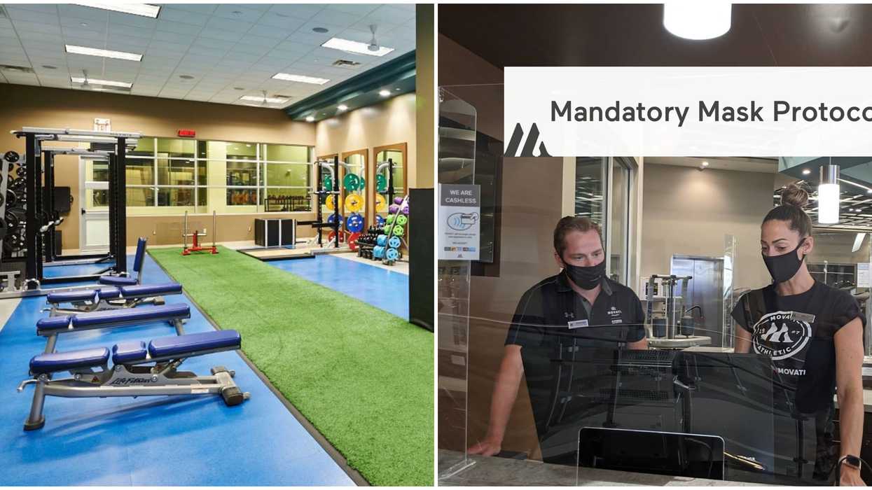 MOVATI Athletic Is Now Enforcing Masks At All Times Unless You're Showering