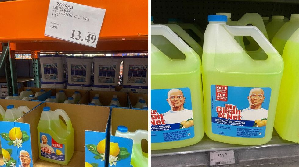 mr. clean all purpose cleaner at costco and walmart