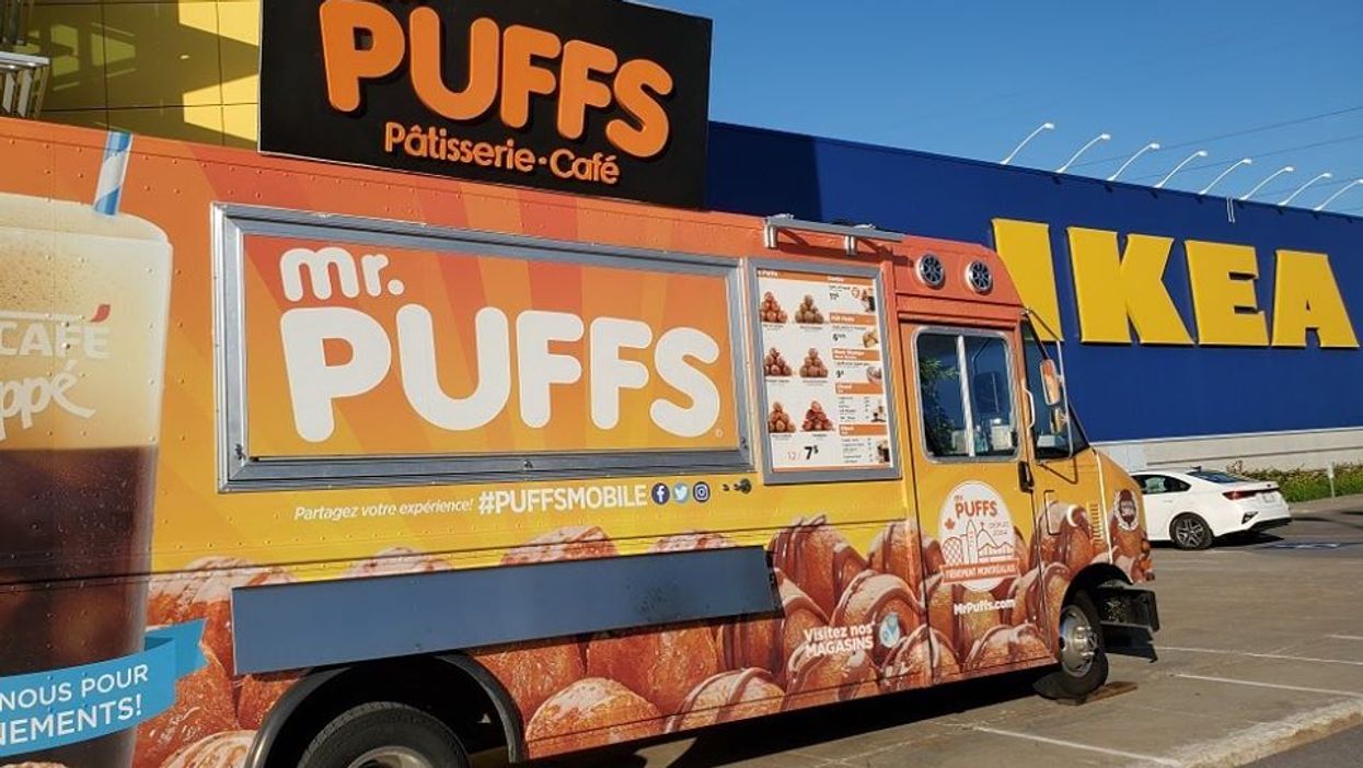 Mr. Puffs vend ses beignes chez IKEA Boucherville toute une journée cette semaine