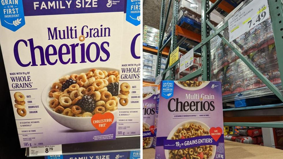 Multi Grain Cheerios at Safeway and Costco.