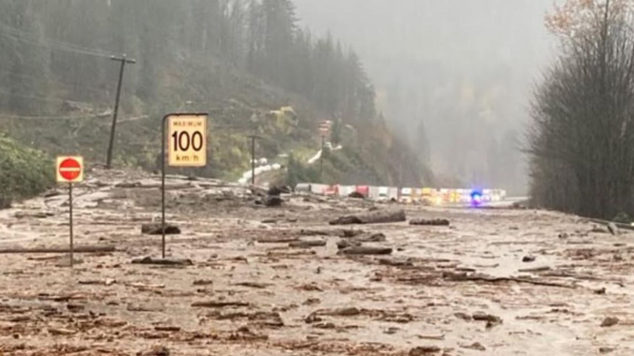 Multiple Mudslides Are Causing Chaos In BC & Here's Where To Avoid