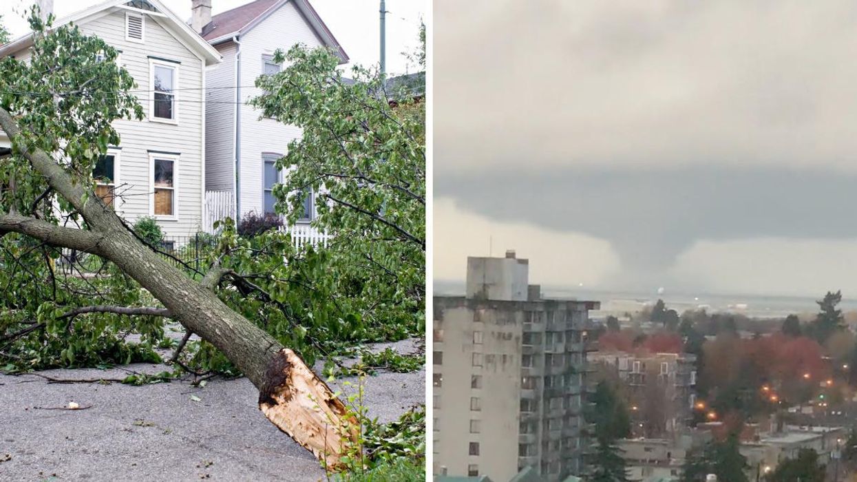 Multiple Wind Warnings In Effect In BC After Vancouver's 'Ultra-Rare' Tornado On Saturday