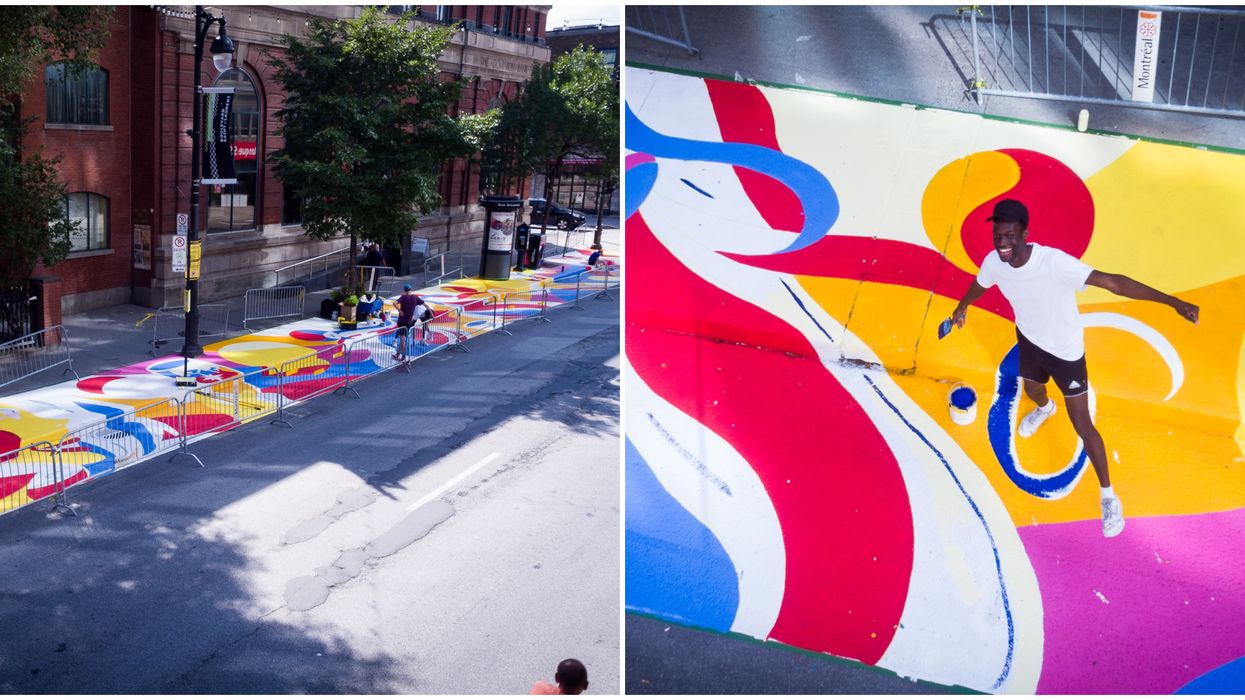 MURAL Estival : Une terrasse de 46 mètres sur le boulevard Saint-Laurent dès ce 13 août