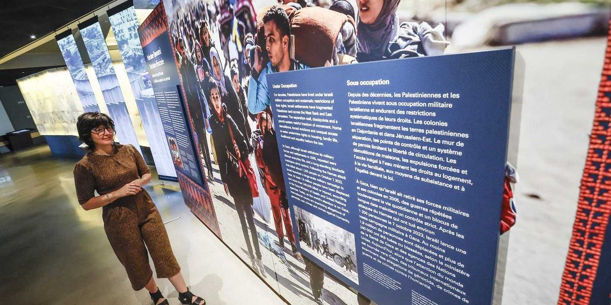 Exhibit on displaced Palestinians set to open at human rights museum amid criticism Exhibit on displaced Palestinians set to open at human rights museum amid criticism