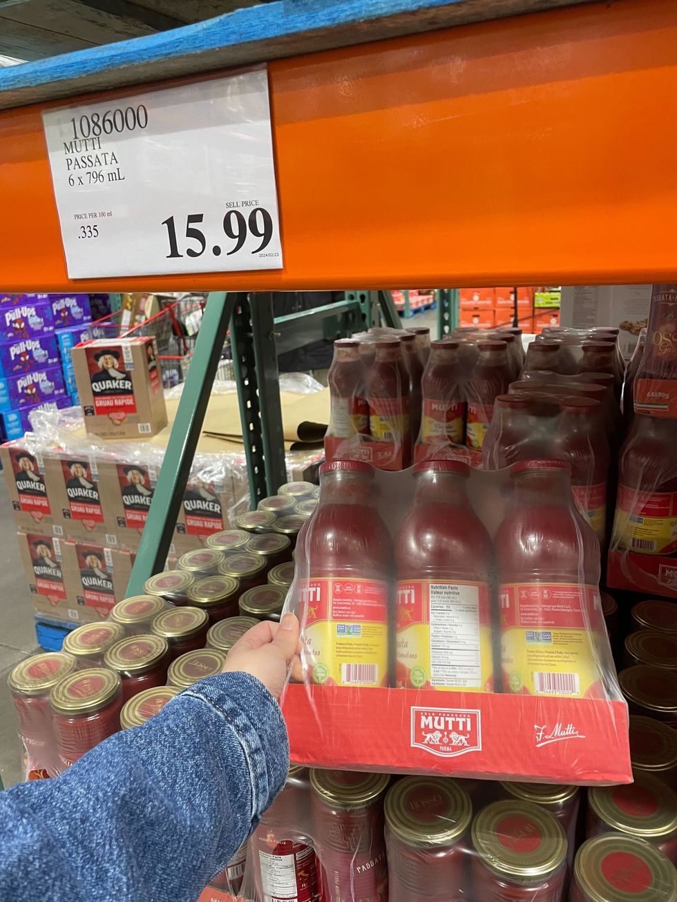 mutti passata at costco