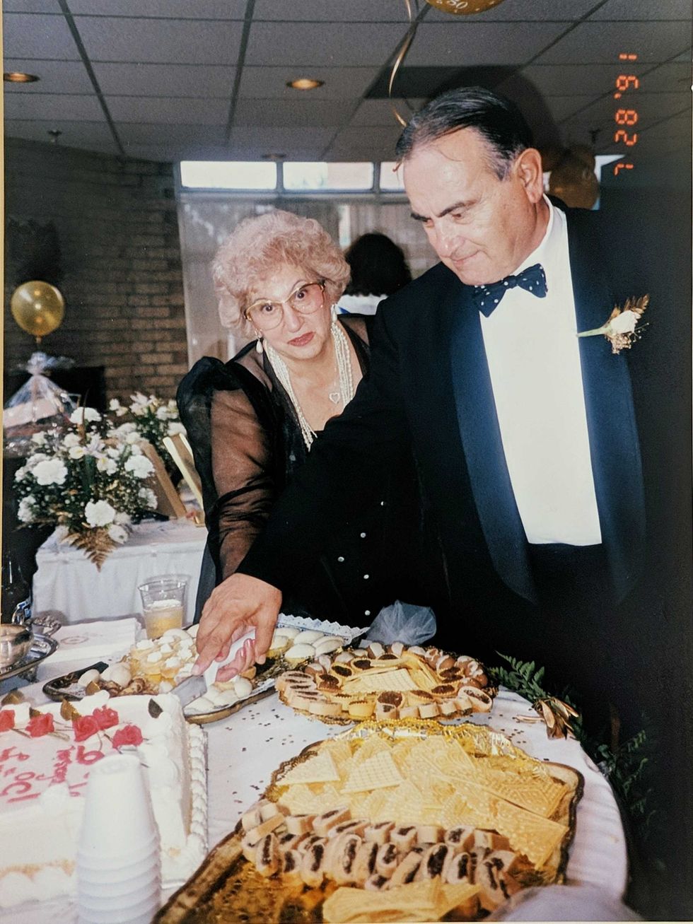 My Nana and Noni, Violet and Louis DiFlorio.