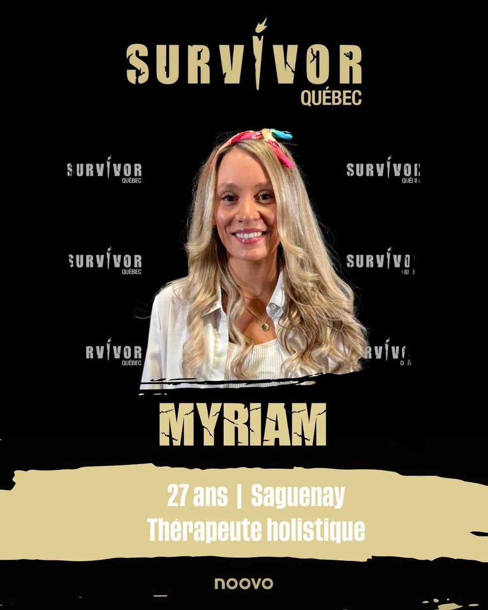 Myriam de Survivor Qu\u00e9bec.