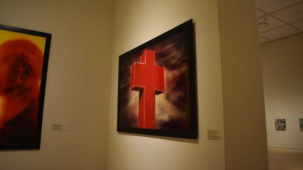 N.B. art gallery features urine-soaked crucifix