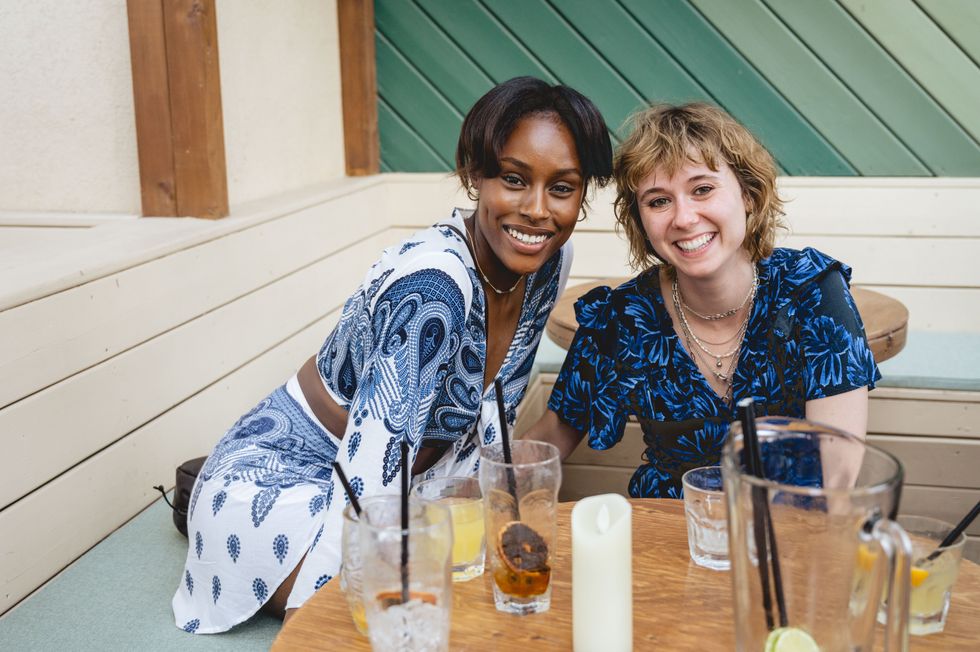 Naila Louidort et Marianne Verville
