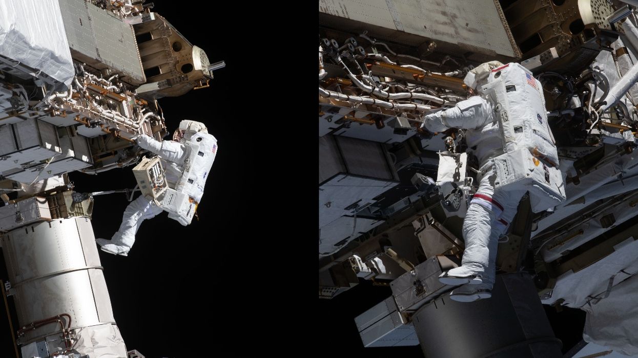 NASA Spacewalk International Space Station