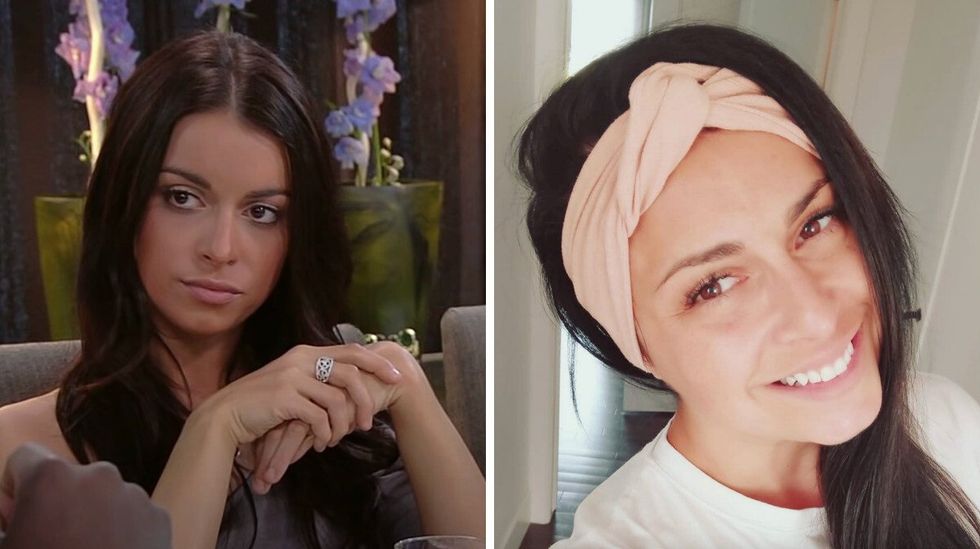 Nathalie B\u00e9langer dans Occupation Double Whistler. Droite : Nathalie B\u00e9langer.