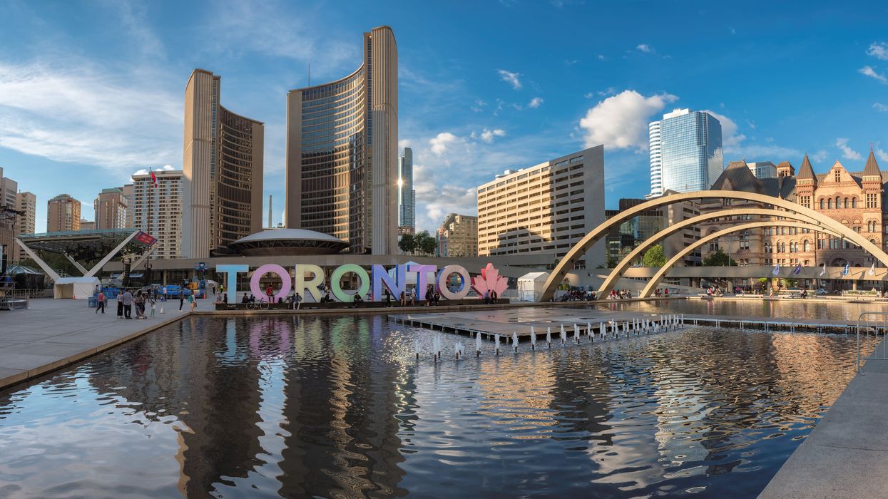 Nathan Phillips Square in Toronto.