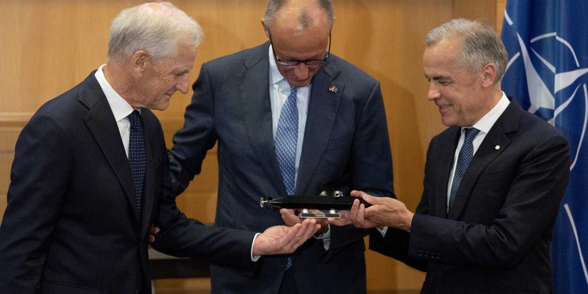 NATO leaders promise billions in spending as Canada talks up submarine deal NATO leaders promise billions in spending as Canada talks up submarine deal