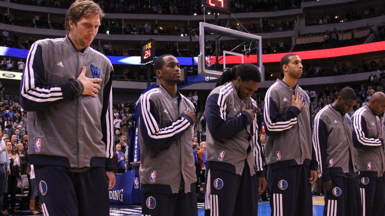 NBA Dallas Mavericks National Anthem