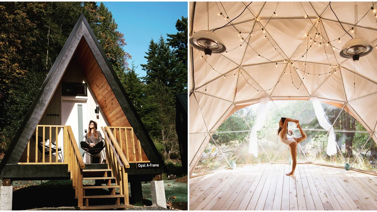 Nectar Yoga BC's Bowen Island Has Hidden Gem Cabins Les Than An Hour From Vancouver