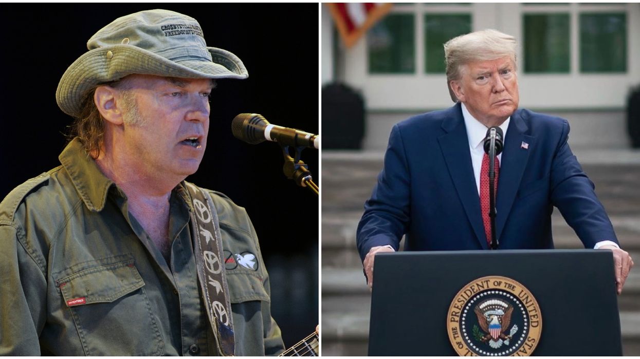 Neil Young Was Not Okay With Trump Using His Music At His Mount Rushmore Event