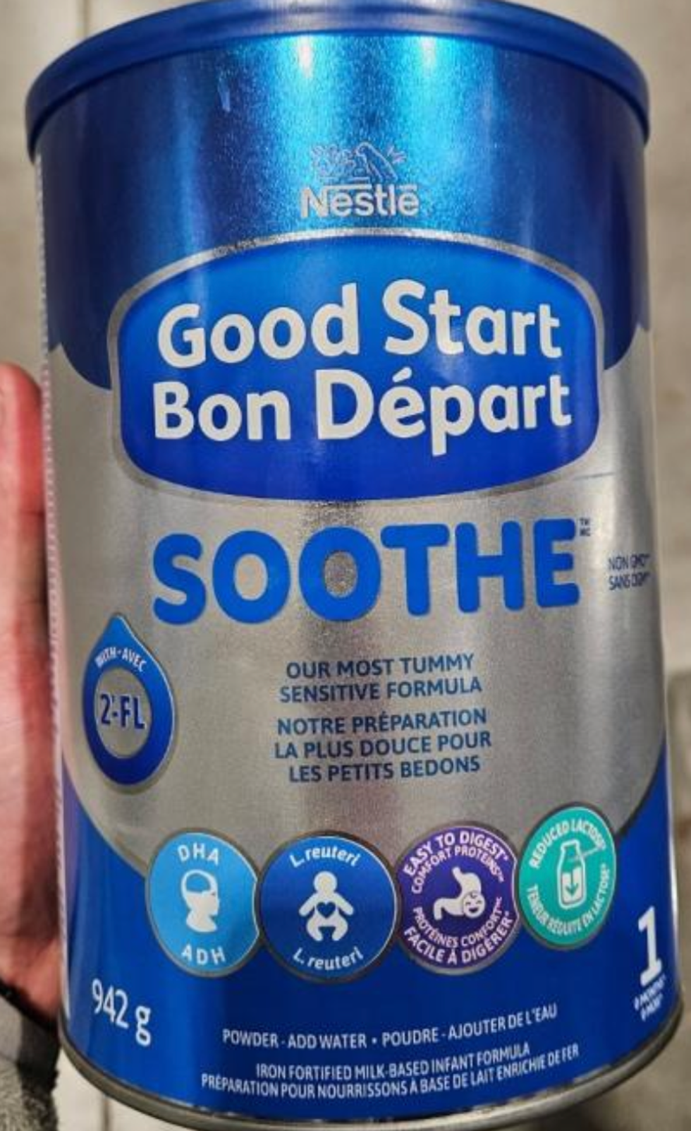 Nestl\u00e9 Bon D\u00e9part - Soothe.