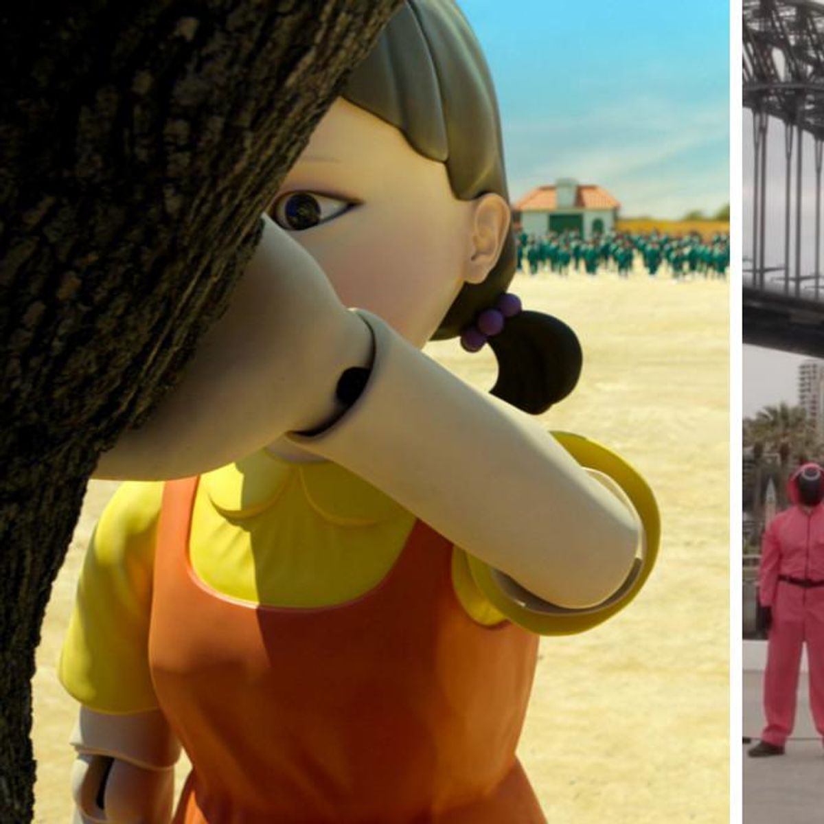 Netflix Made A Real 'Squid Game' Doll & You Can Play 'Red Light, Green Light' IRL - Narcity Netflix Made A Real 'Squid Game' Doll & You Can Play 'Red Light, Green Light' IRL - Narcity