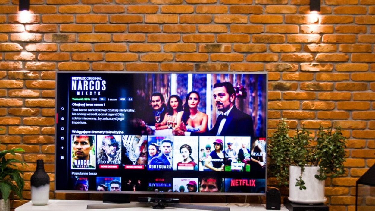 Netflix on someone's home TV.