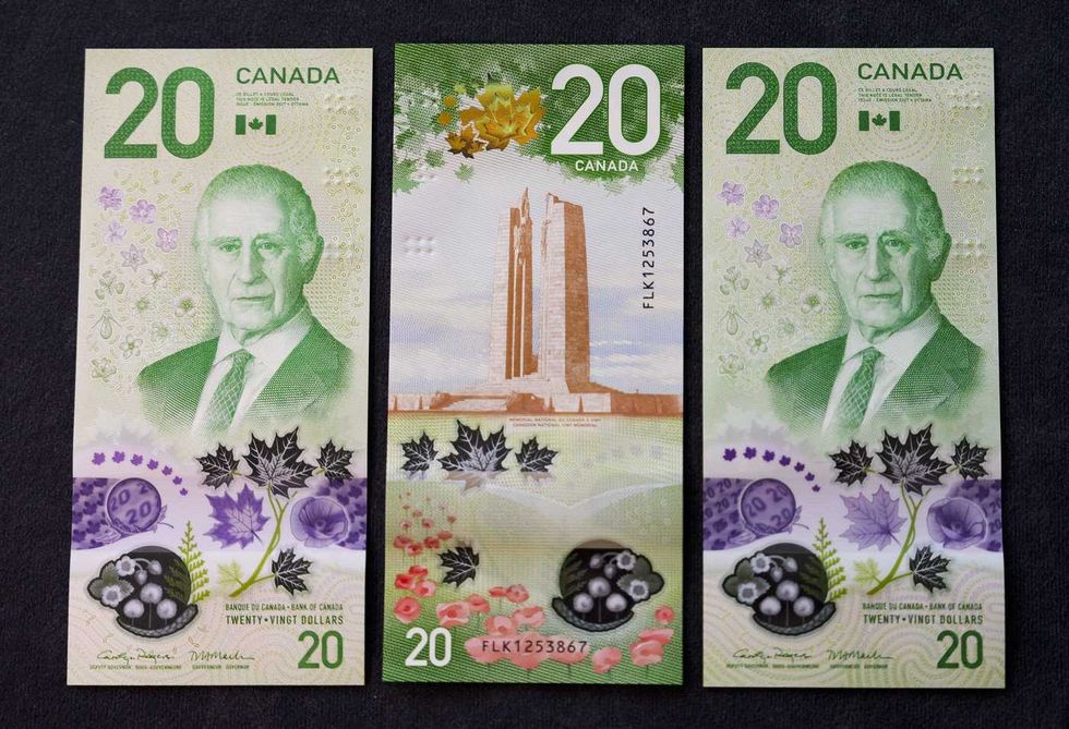 New $20 note is first to feature King Charles
