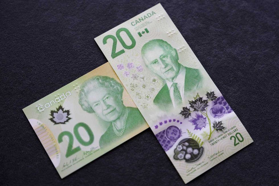 New $20 note is first to feature King Charles