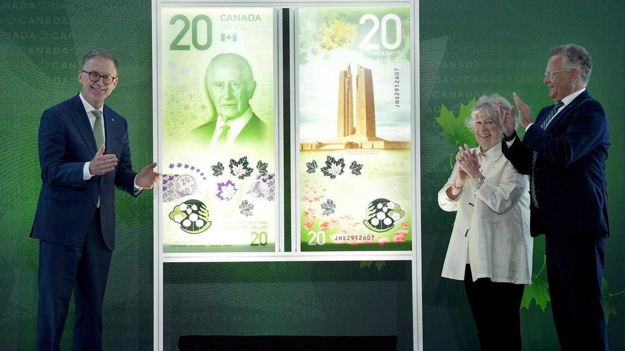 New $20 note is first to feature King Charles