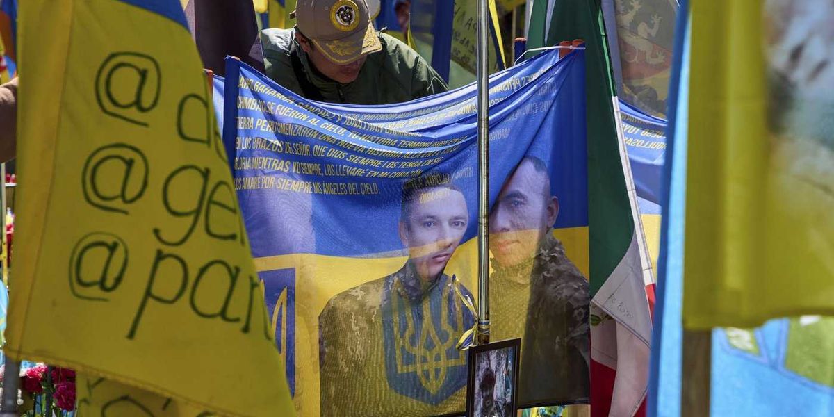 Grieving father launches group supporting families of volunteers lost in Ukraine Grieving father launches group supporting families of volunteers lost in Ukraine