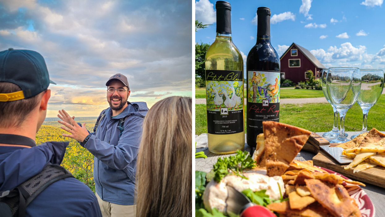 New guided day tours from Ottawa and Gatineau including secret hikes and wineries.