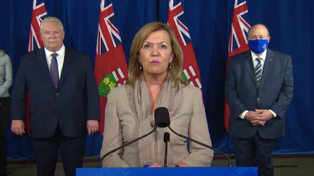 New Ontario COVID-19 Cases Surge Above 1,300 For The First Time
