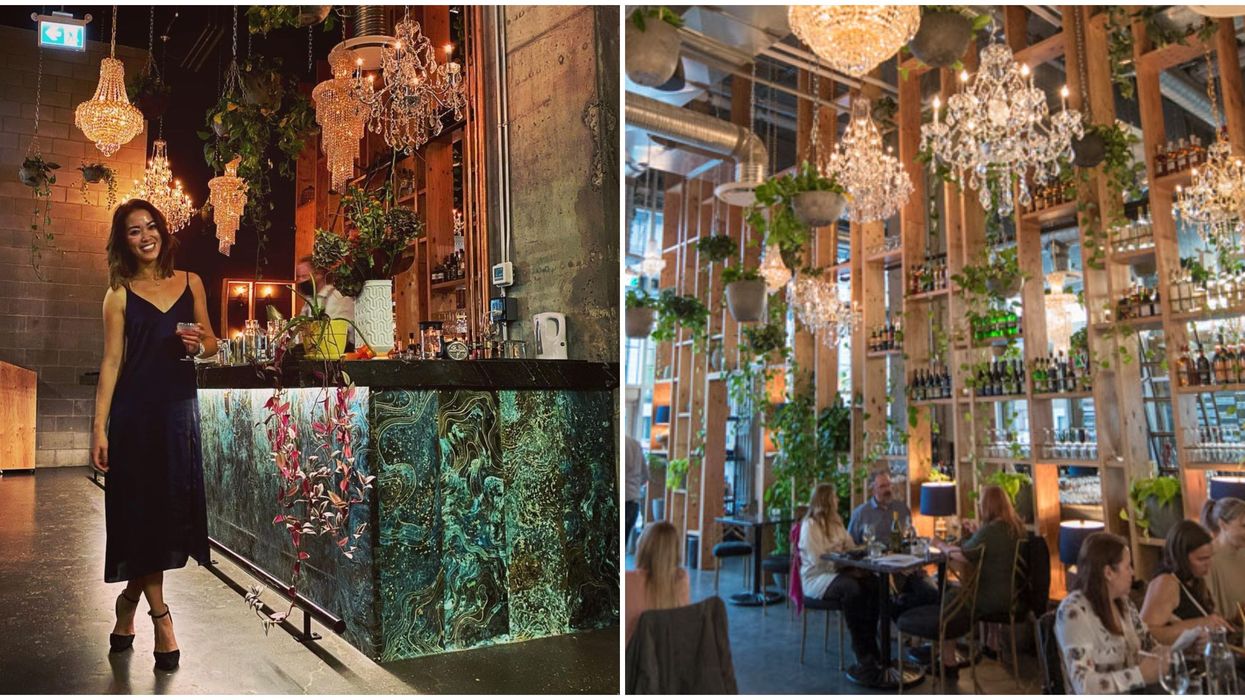 New Restaurant In Calgary Is An Enchanted Garden Dripping With Diamonds