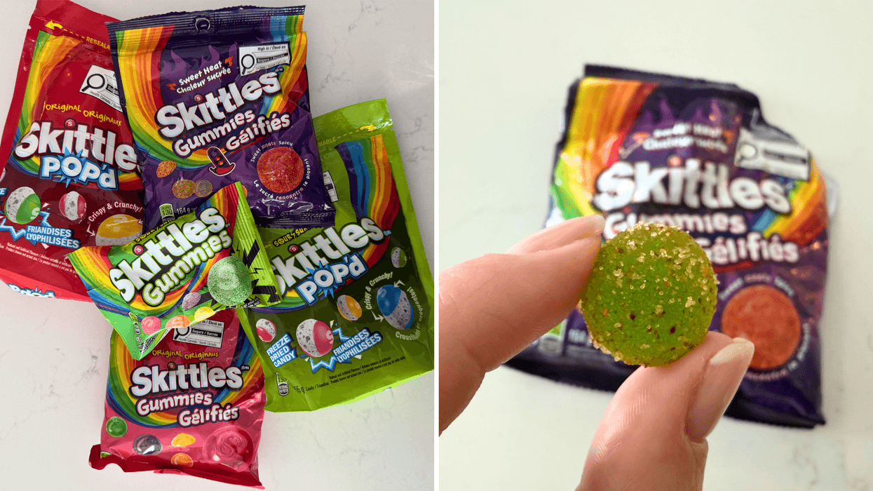 New Skittles POP'd and Sweet Heat gummy candies