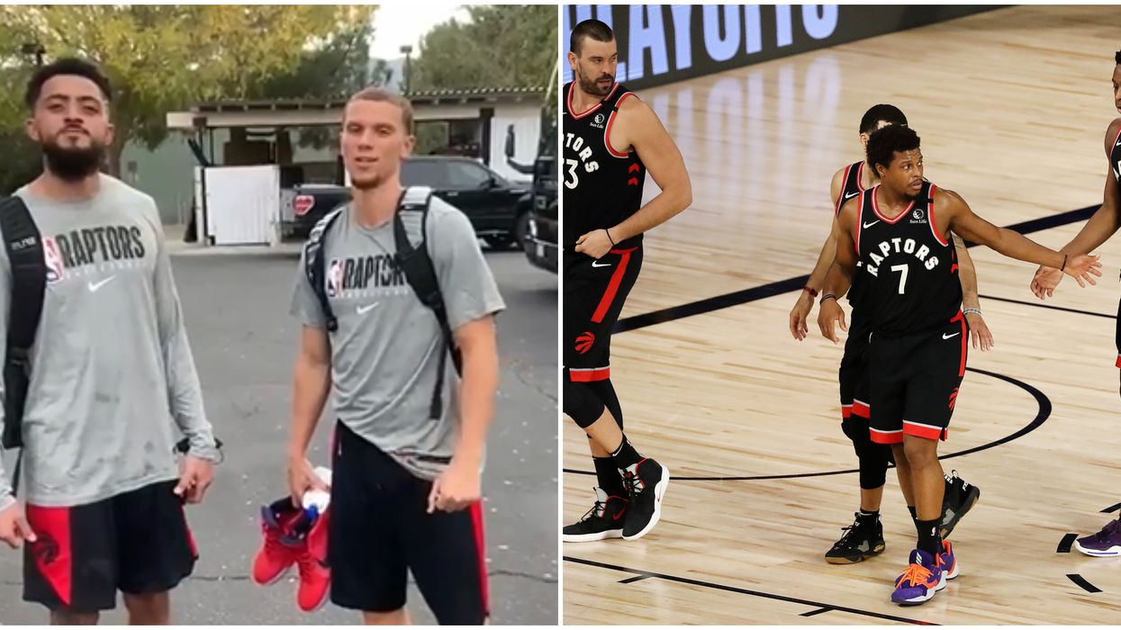 New Toronto Raptors Were Repping The North In A New Video Posted By The Team