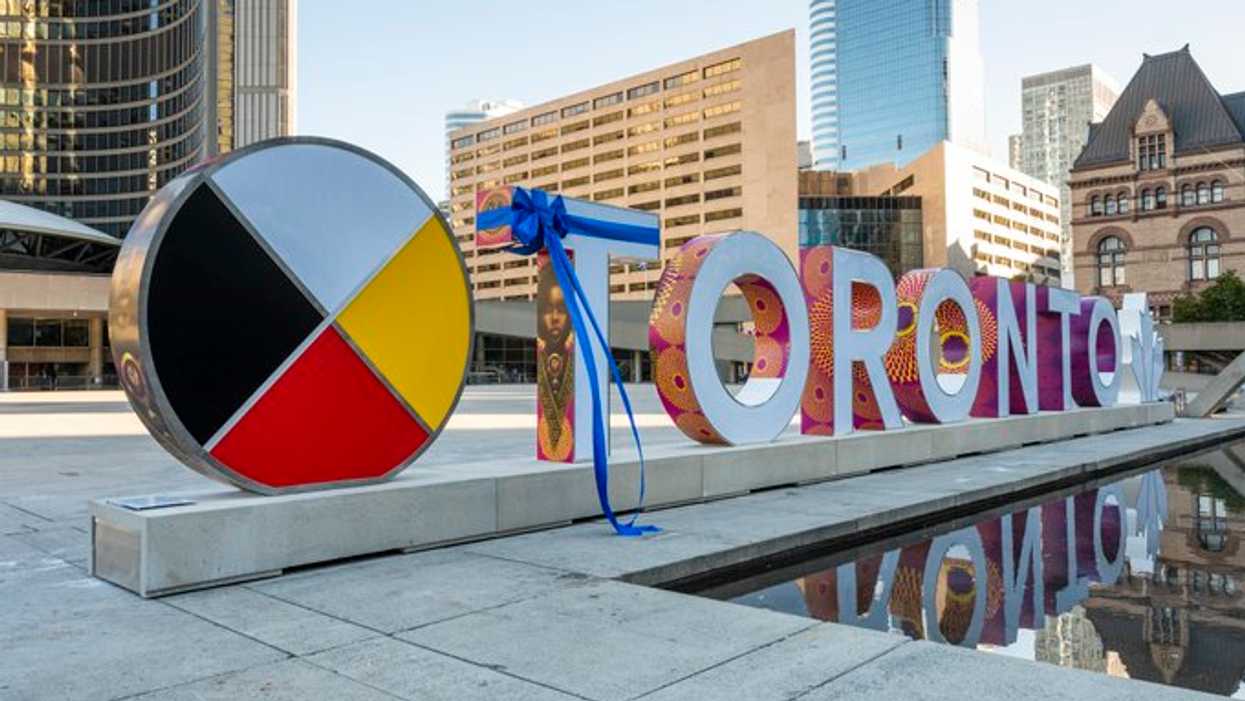 New Toronto Sign Looks So Shiny Compared To The Last One (PHOTO)