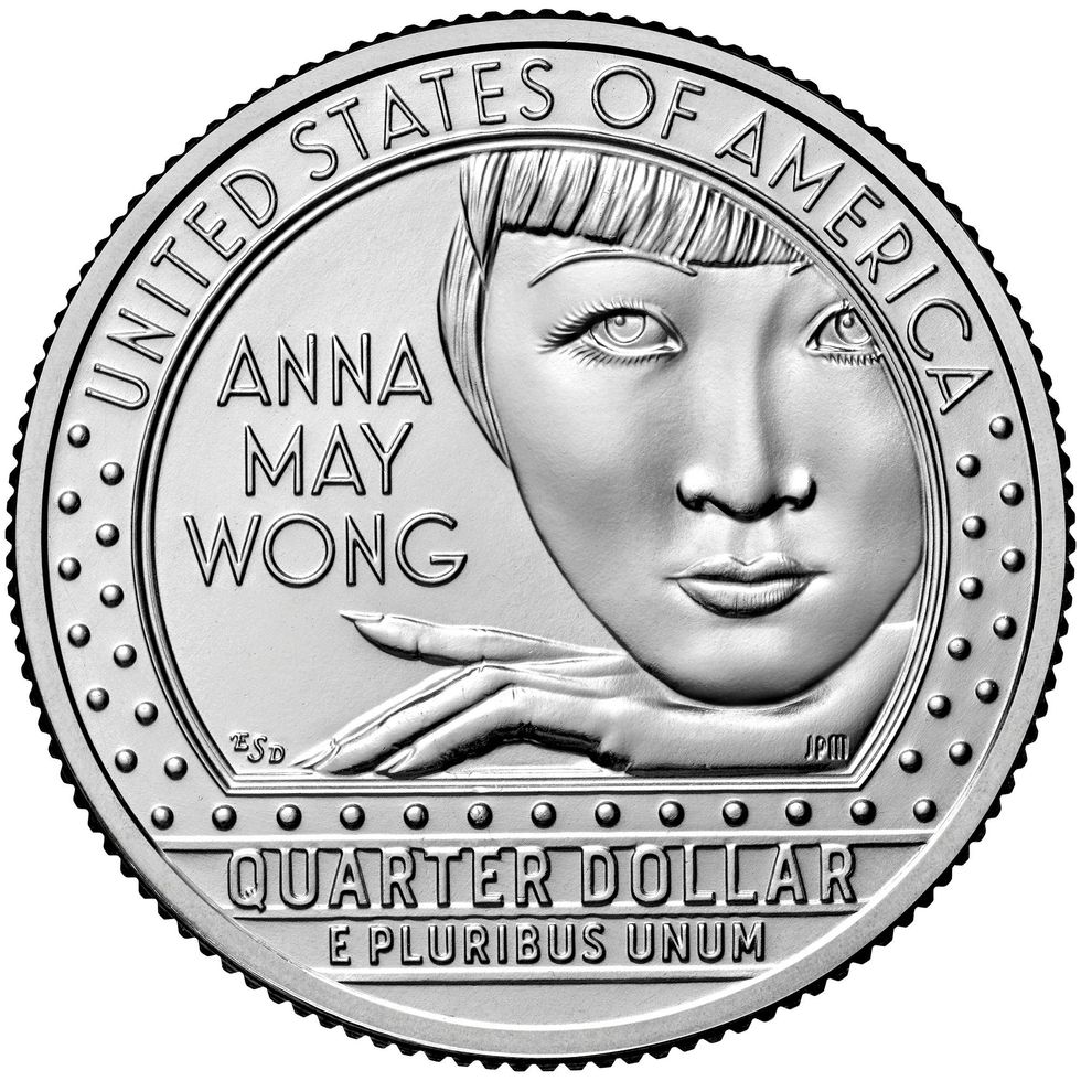 New U.S. quarter featuring actress Anna May Wong.