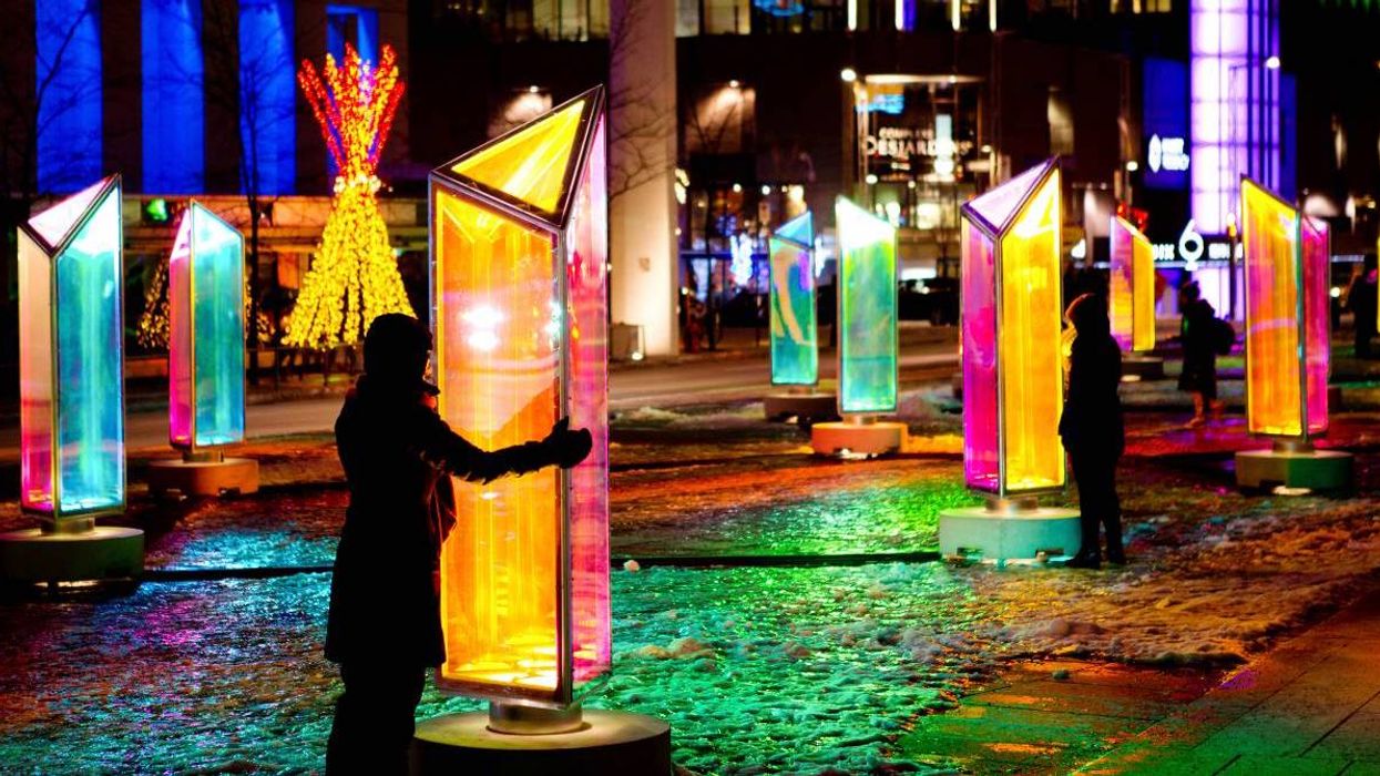 New York City Garment District Immersive Art Installation Prismatica