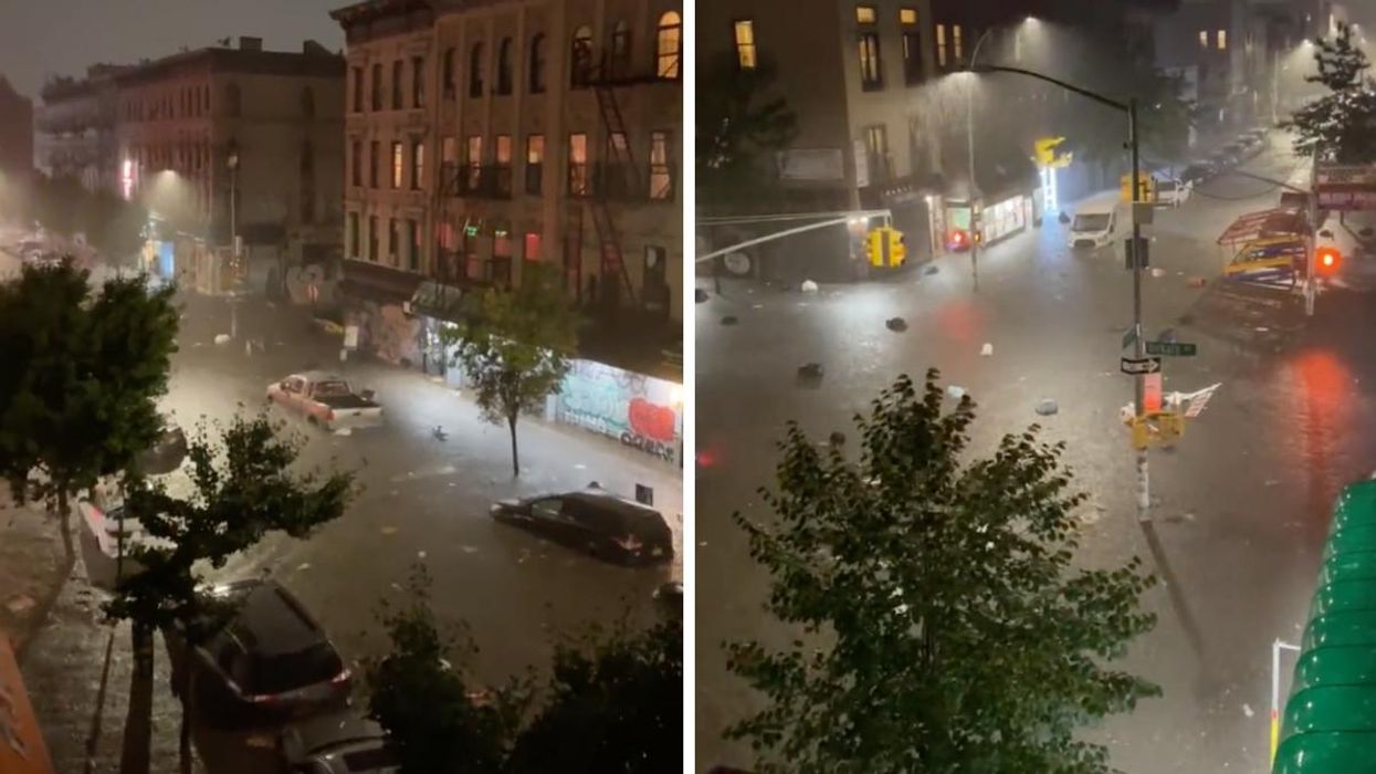 New York City's Cataclysmic Floods Engulfed The Streets & Subway Last Night (VIDEOS)