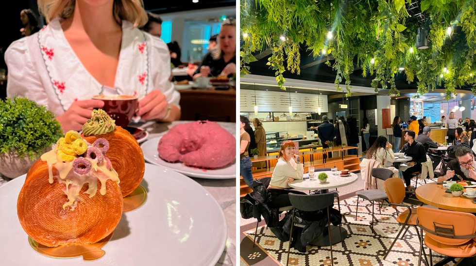 New York Rolls. Droite : Am\u00e9a Caf\u00e9.