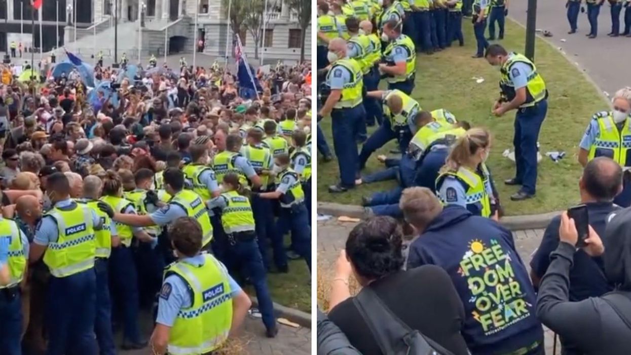 New Zealand Showed Canada How It Handles 'Freedom Convoy' Protesters With Over 100 Arrests