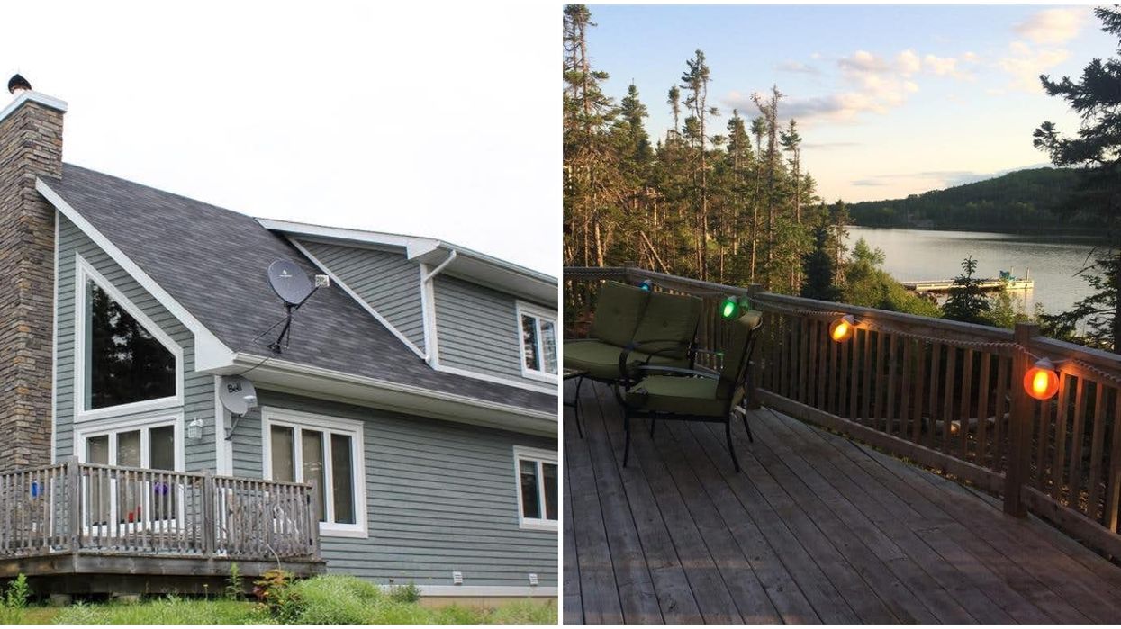 Newfoundland House For Sale Has A Waterfront Deck & Costs Less Than $300K