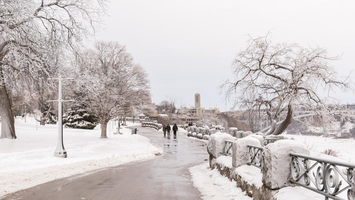 Niagara Falls during the winter