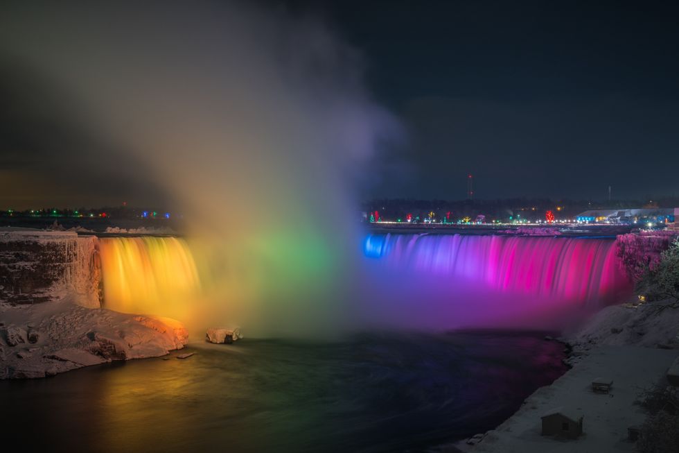 Niagara Falls Illumination.
