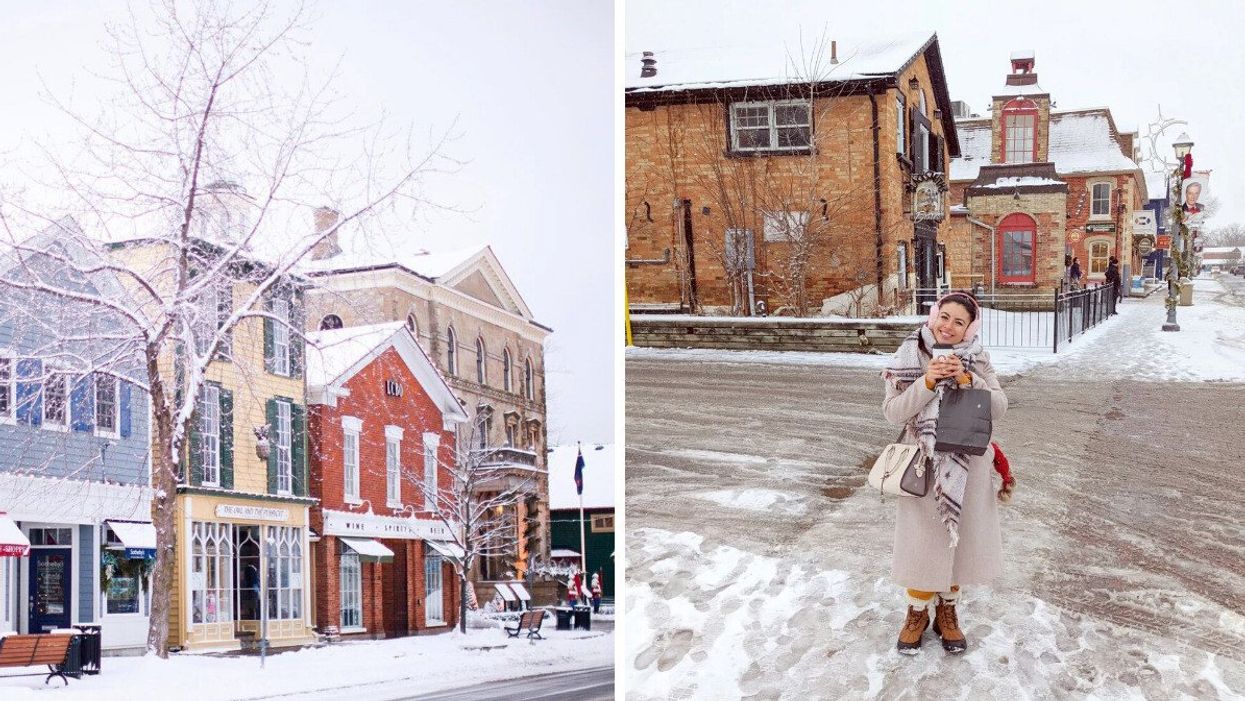 Niagara-on-the-Lake. Right: Unionville.
